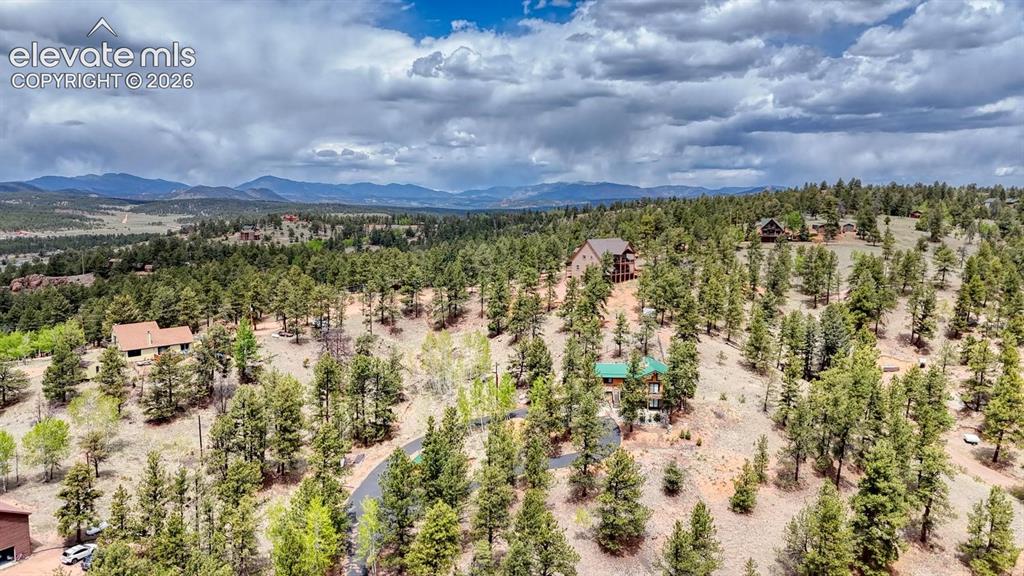 42 Rabbit Circle Florissant, CO 80816 - Photo 15 of 20 a view of a city with lush green forest