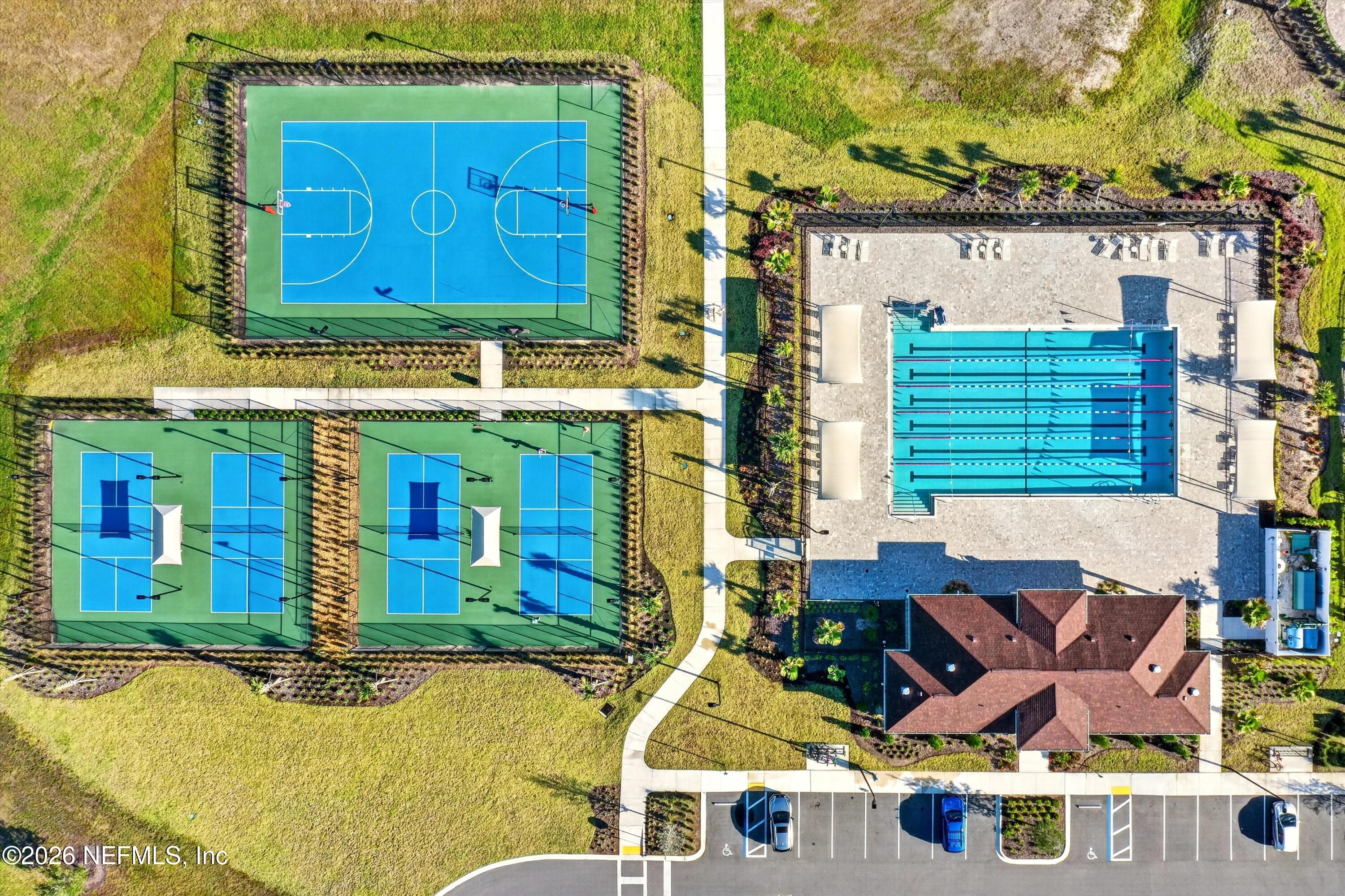 17 Rio Salado Road St. Augustine, FL 32084 - Photo 50 of 65 Lap Pool - Pickleball - Basketball