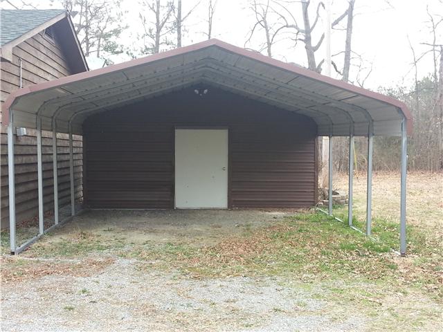 2-Car Carport with Workshop!