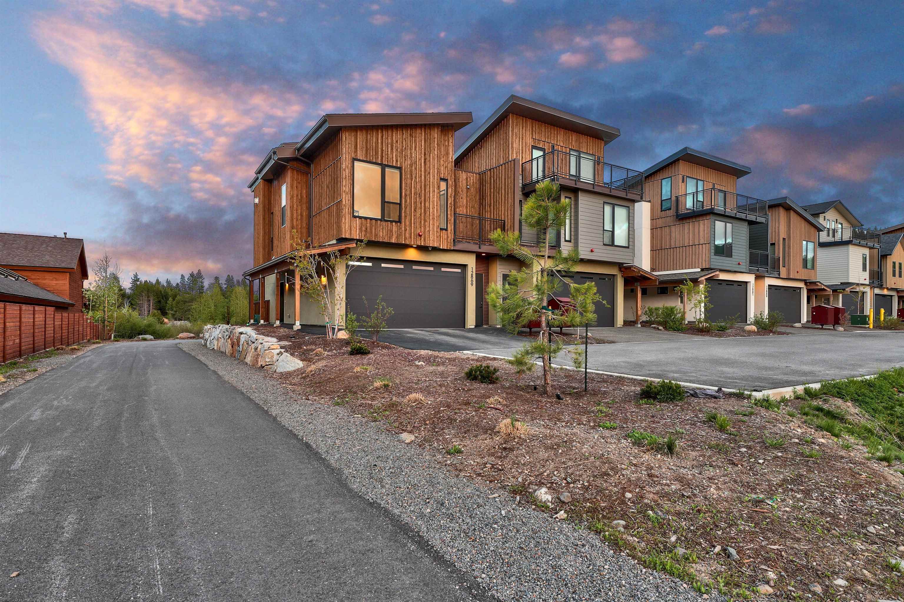 12869 Ice House Loop Truckee, CA 96161 - Photo 5 of 21 a front view of a house with a yard
