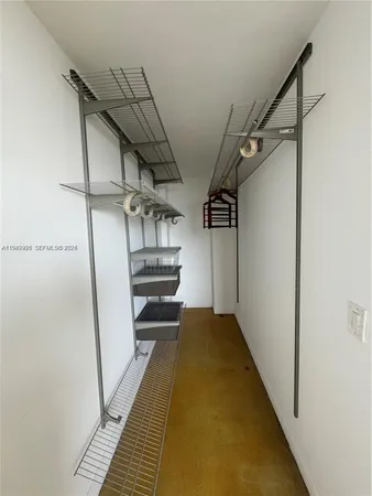 a view of storage and utility room