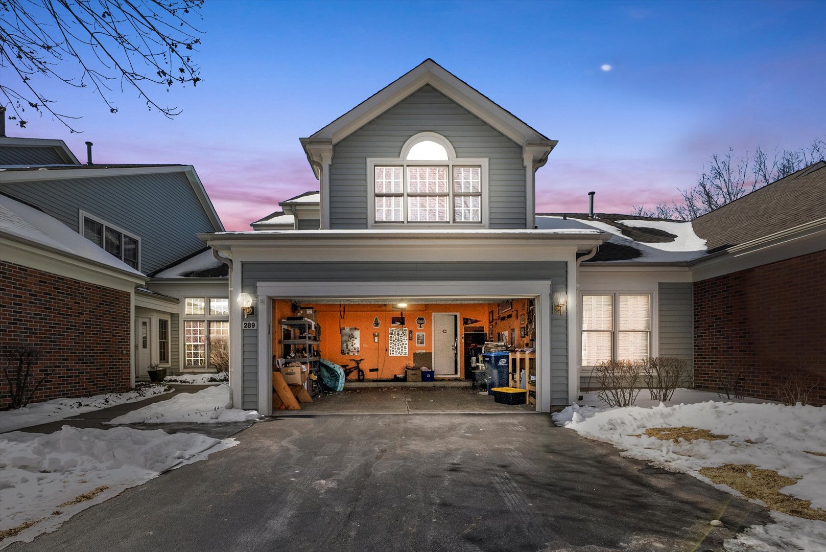 289 Ripplebrook Court Schaumburg, IL 60173 - Photo 27 of 31 a view of a house with a outdoor space and garage