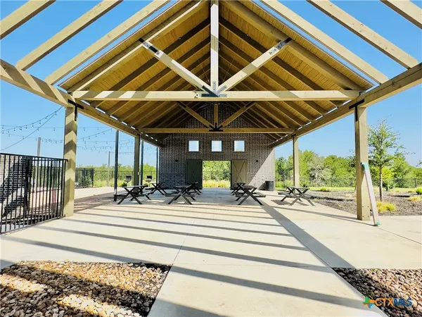a view of a volley ball court