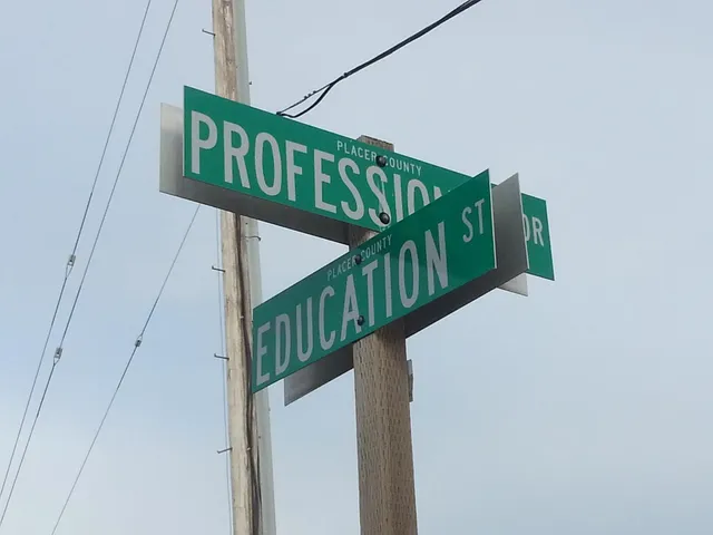 a view of a big yard and mountain view