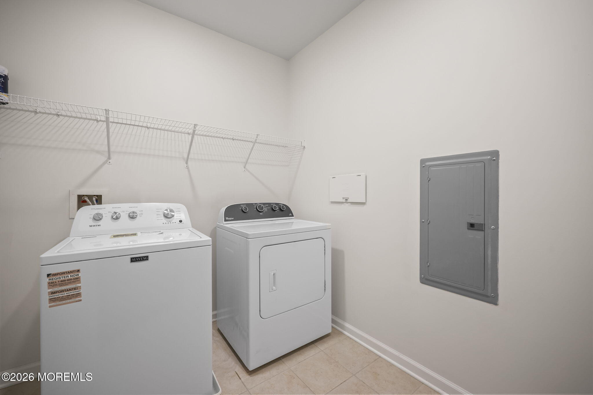 2201 River Road, Unit 4207 Point Pleasant, NJ 08742 - Photo 17 of 34 a utility room with dryer and washer