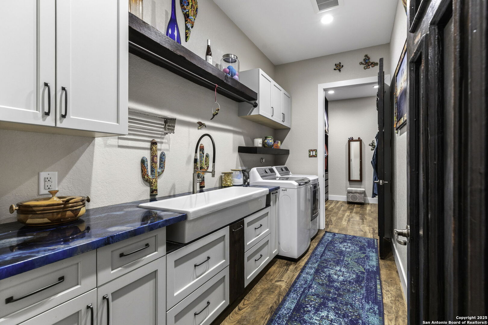 1119 Sunrise Place Spring Branch, TX 78070 - Photo 22 of 53 a kitchen with stainless steel appliances granite countertop a refrigerator a stove and a sink