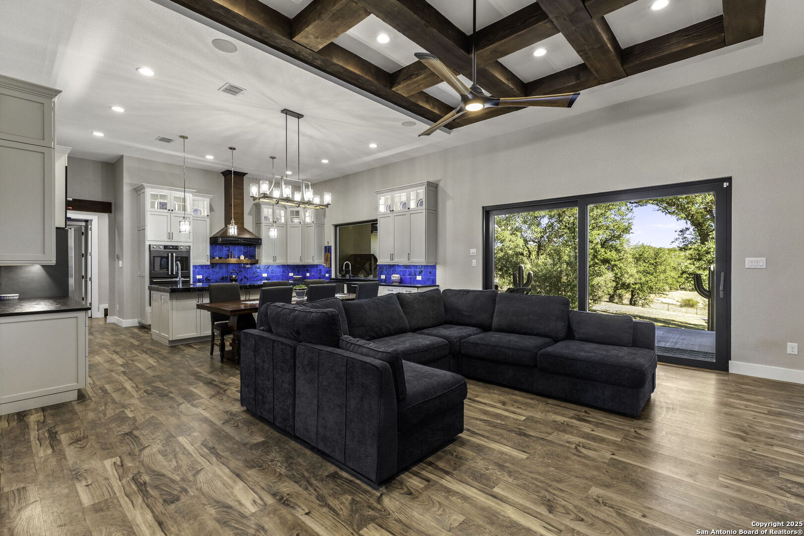 1119 Sunrise Place Spring Branch, TX 78070 - Photo 36 of 53 a living room with furniture and a large window
