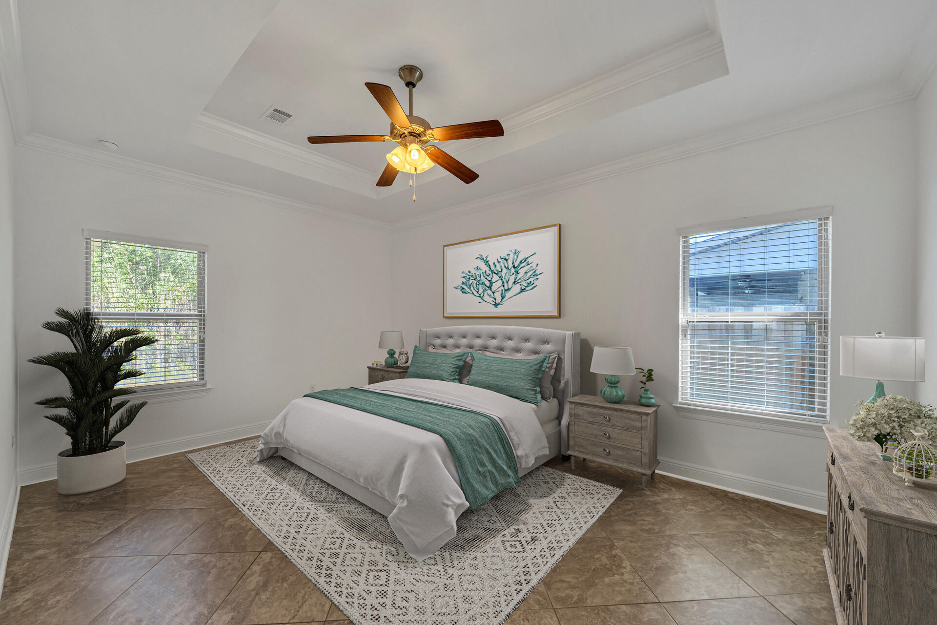 137 Lullaby Loop Santa Rosa Beach, FL 32459 - Photo 6 of 33 a bedroom with a bed and a window