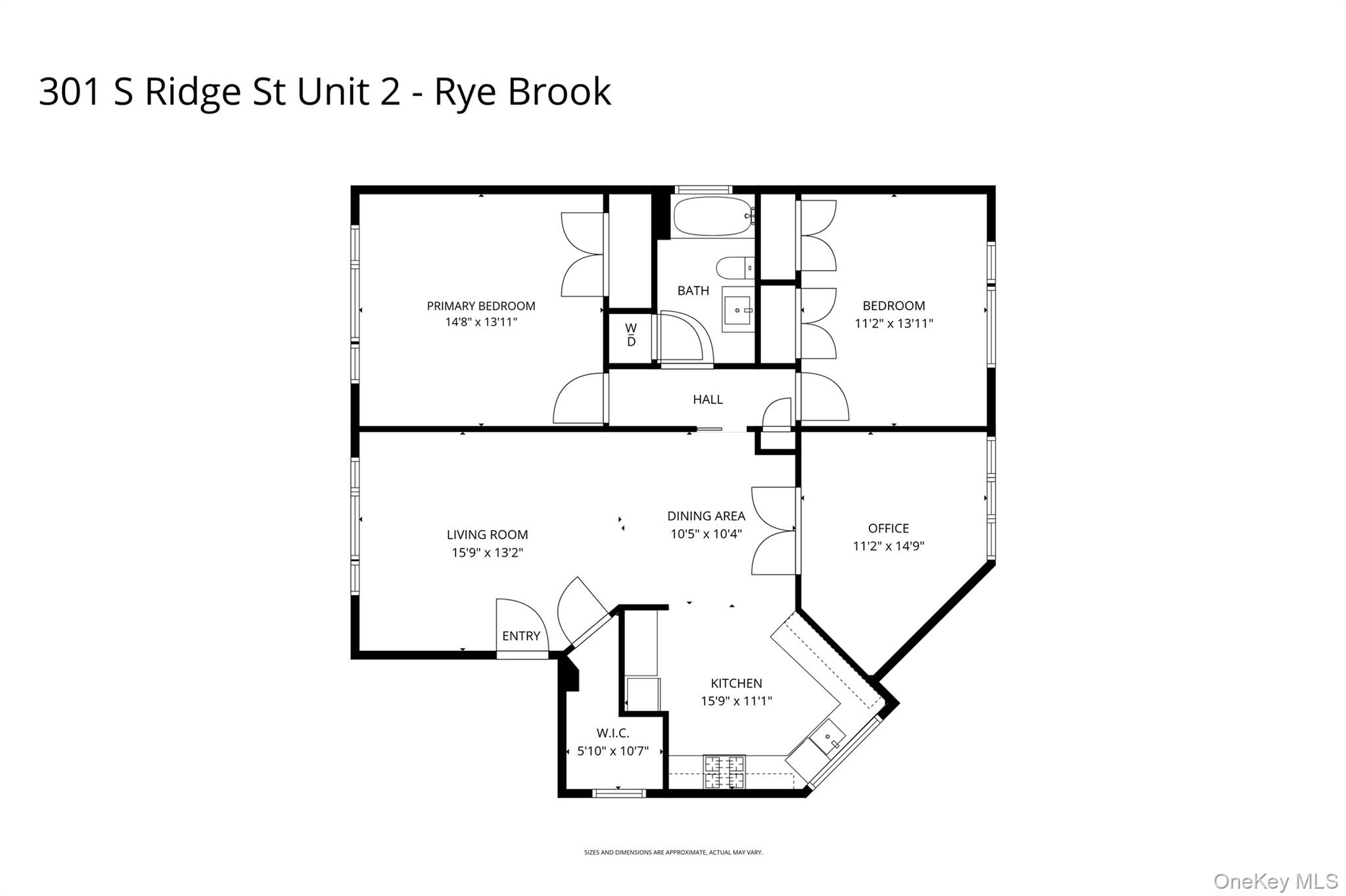 301 South Ridge Street, Unit 2 Rye Brook, NY 10573 - Photo 14 of 14 Layout of apartment