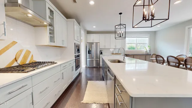 a view of staircase with white walls