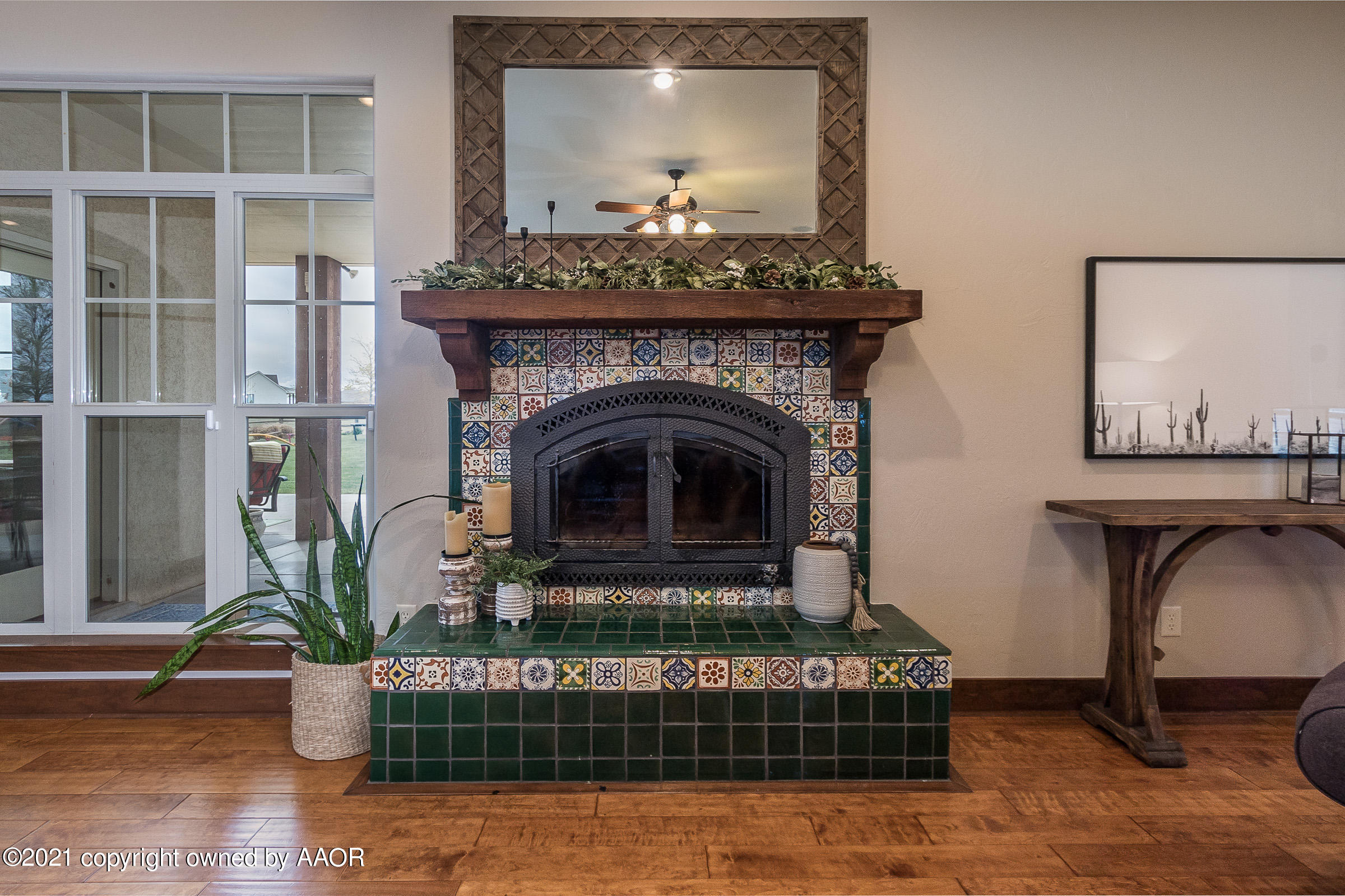 2805 Antelope Ridge Canyon, TX 79015 - Photo 7 of 40 006_Living Room Fireplace