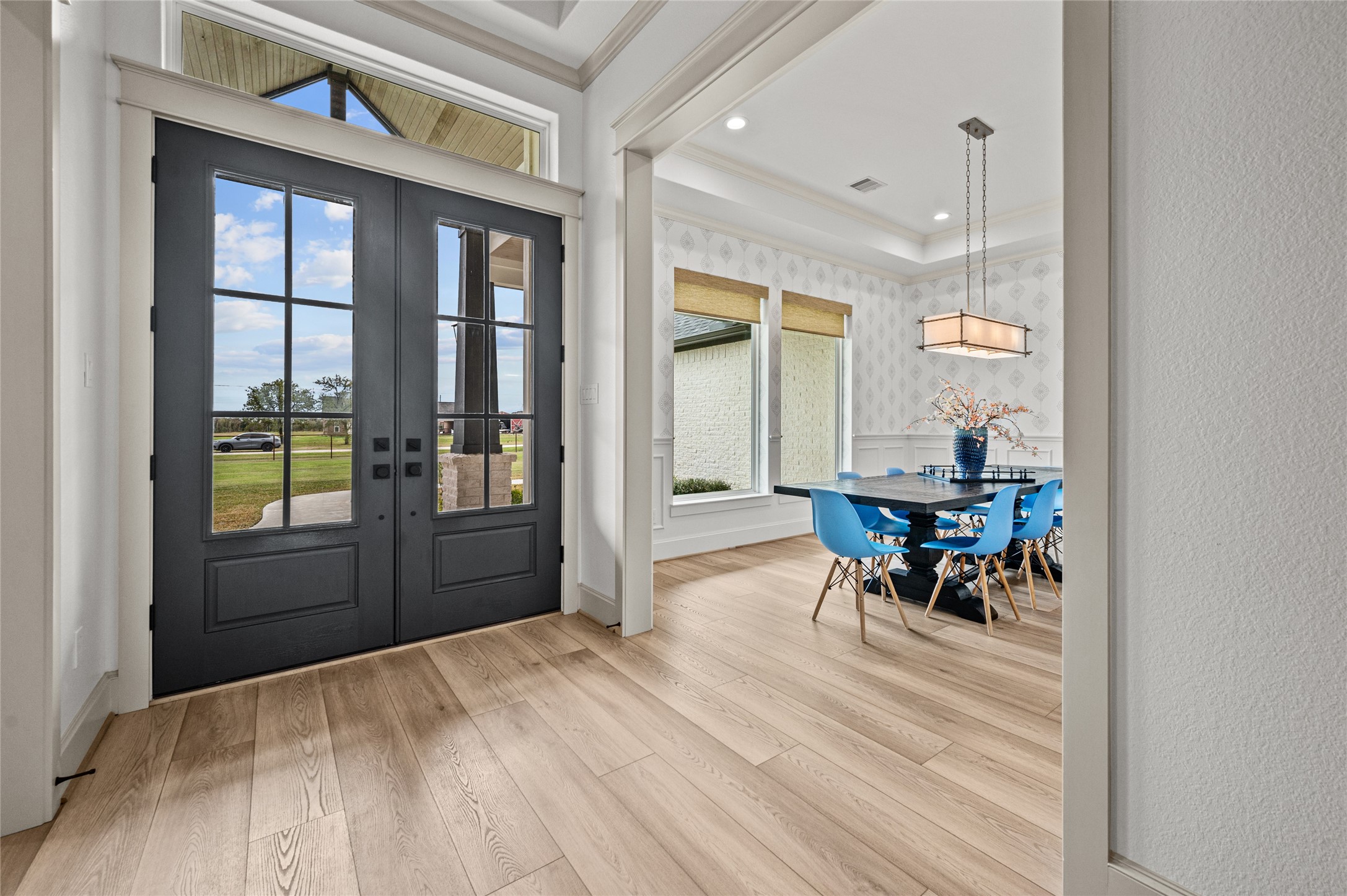 14923 Old Irish Farm Road Baytown, TX 77523 - Photo 8 of 50 Large front porch, double doors and foyer