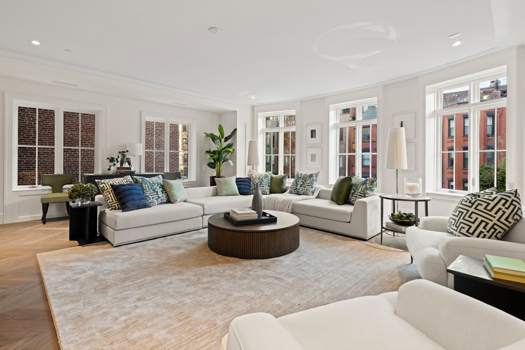 397 Commonwealth Avenue, Unit 2 Boston, MA 02215 - Photo 3 of 23 a living room with furniture and a large window