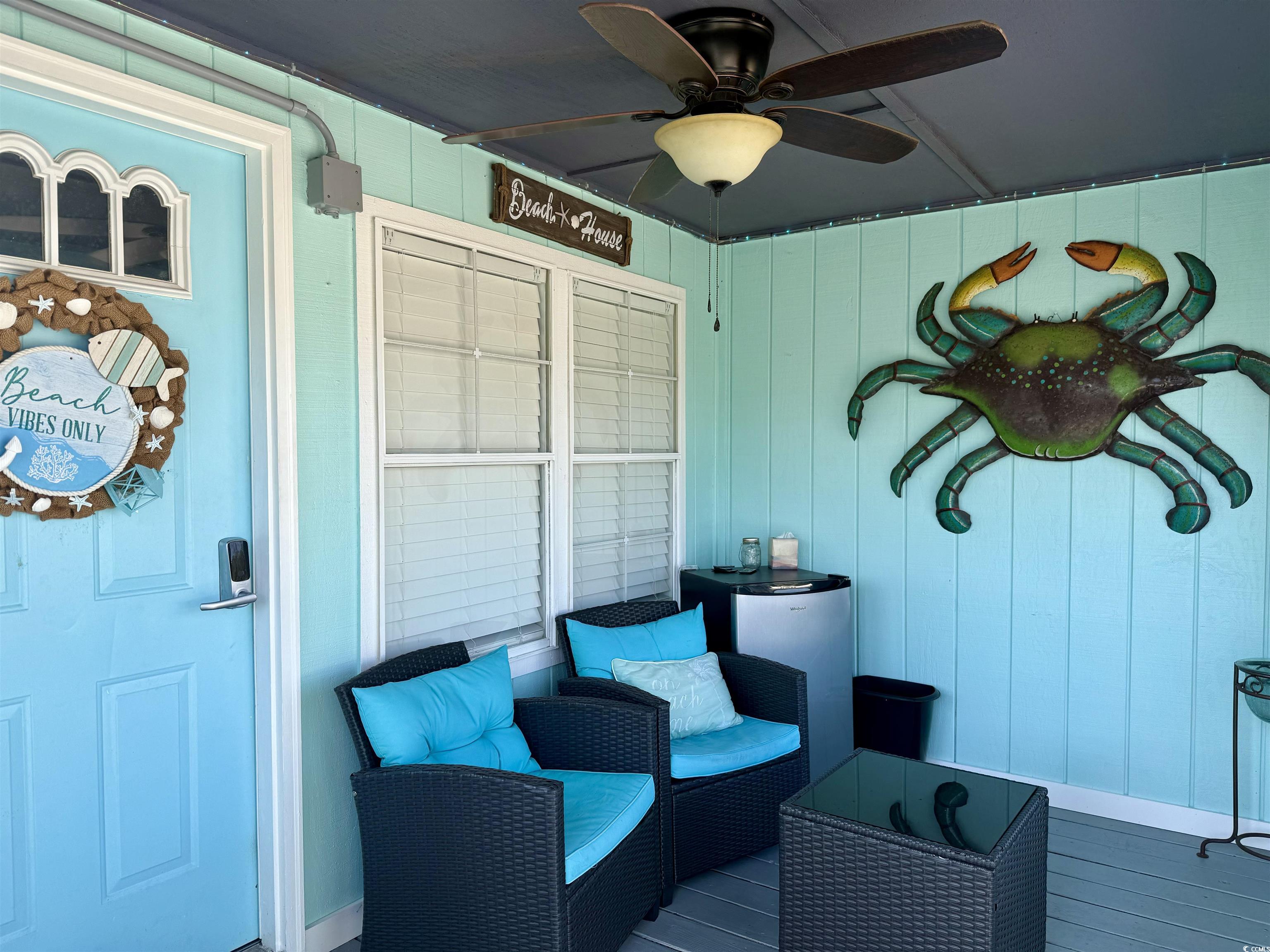 523 Sandpebble Surfside Beach, SC 29575 - Photo 2 of 31 Exterior space with outdoor lounge area and ceilin