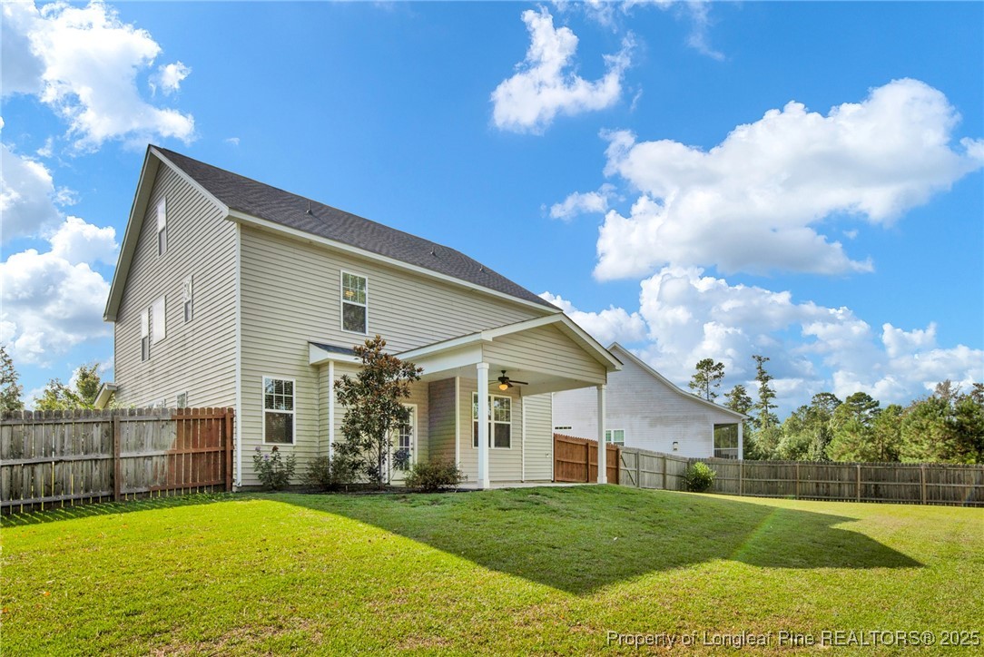 136 Loch Lane Cameron, NC 28326 - Photo 46 of 49 a view of a house with a yard