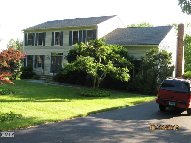 123 Sunset Hill Road Redding, CT 06896 - Photo 1 of 1 a view of a house with swimming pool and a yard