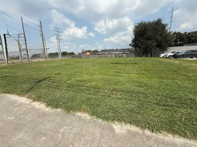 a view of a green field