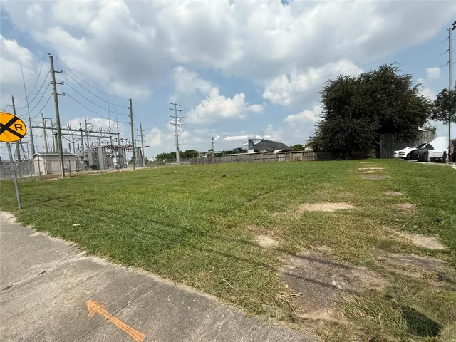 a view of a golf course with a lake