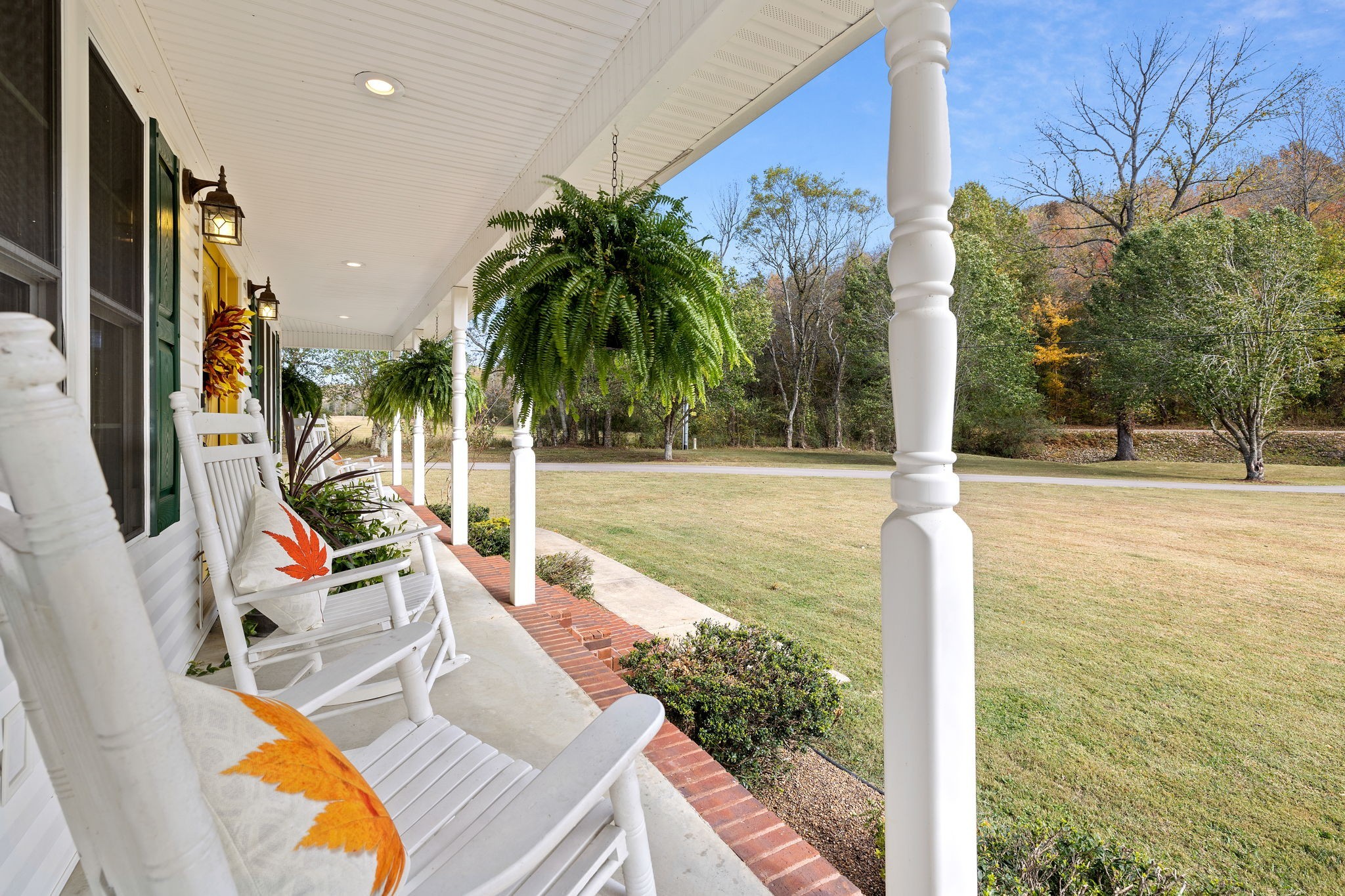 56 Cunningham Hollow Road Fayetteville, TN 37334 - Photo 4 of 54 a view of a swimming pool with a patio and palm trees