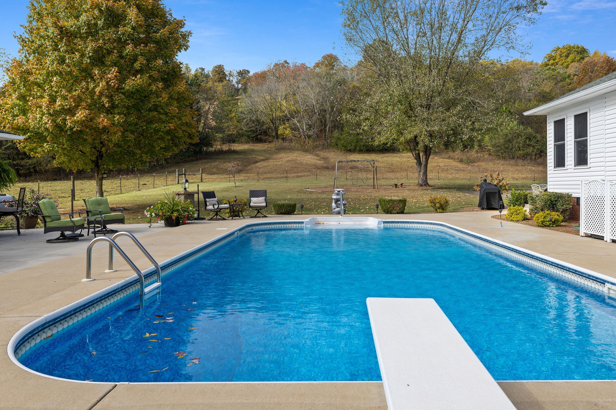 56 Cunningham Hollow Road Fayetteville, TN 37334 - Photo 42 of 54 a view of a swimming pool with a patio