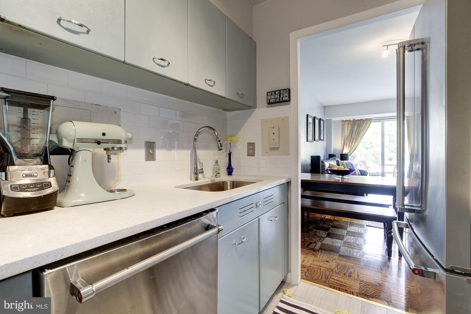 560 N Street Southwest, Unit N409 Washington, DC 20024 - Photo 8 of 21 Renovated Kitchen