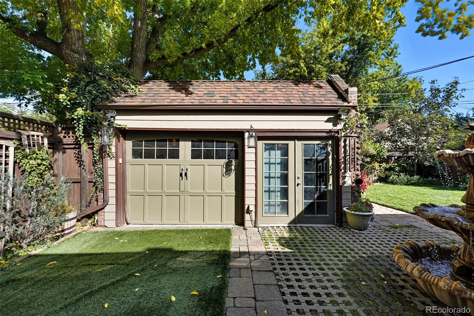 1750 Jasmine Street Denver, CO 80220 - Photo 33 of 35 a backyard of a house with barbeque oven