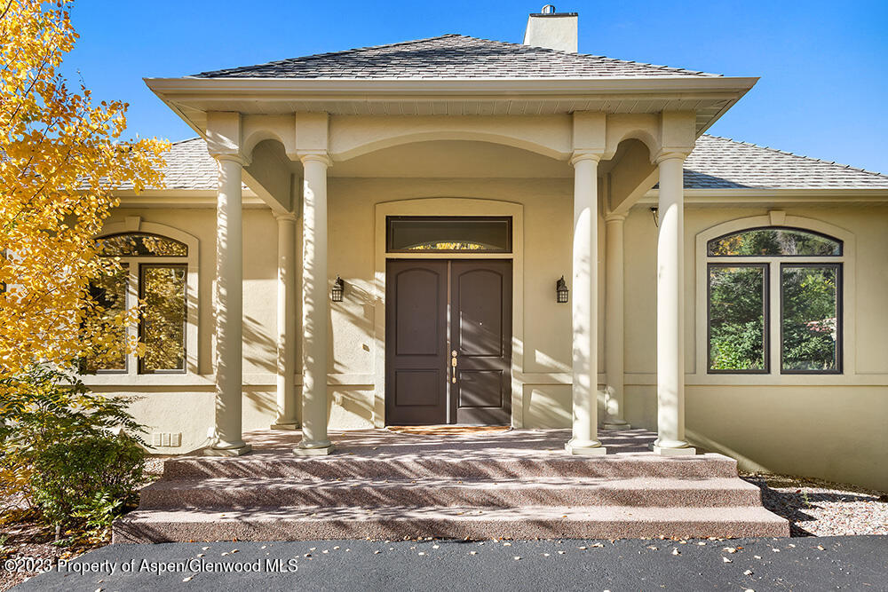 587 Hillcrest Drive Basalt, CO 81621 - Photo 28 of 29 a front view of a house with a outdoor space