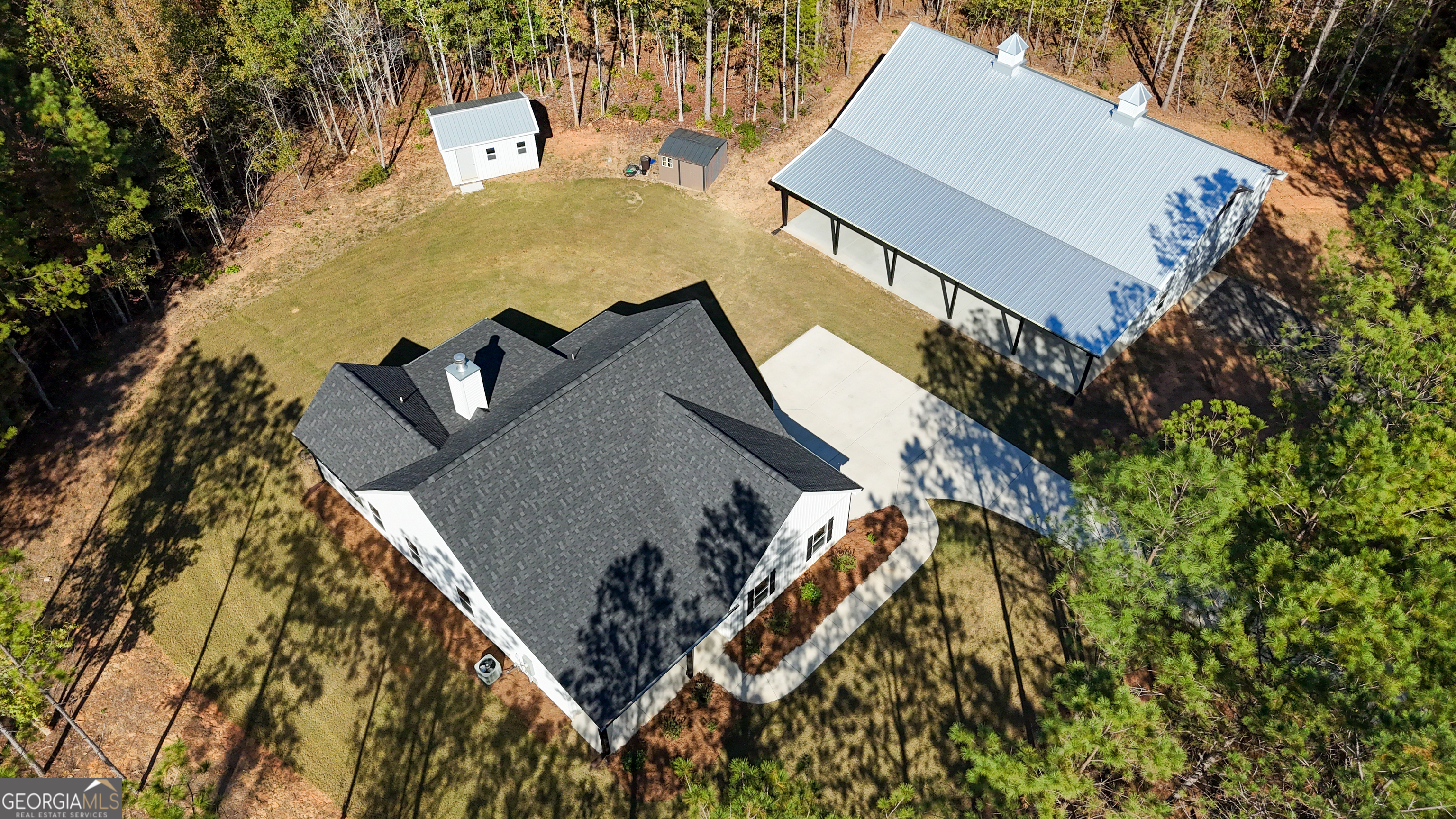 2114 Allie Road Greenville, GA 30222 - Photo 2 of 48 an aerial view of a house