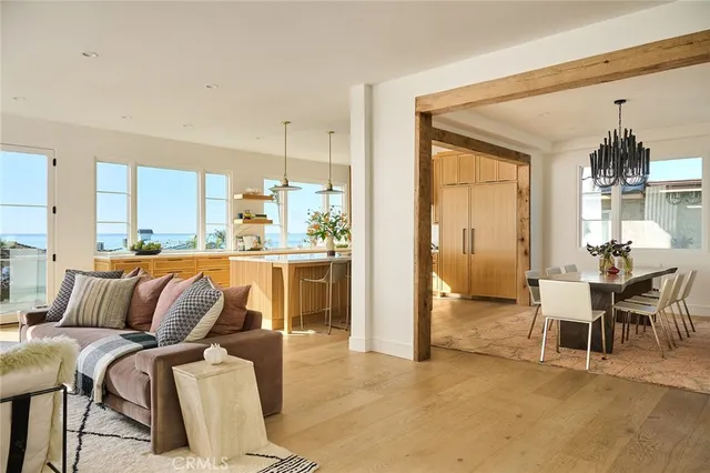 a living room with a couch and a flat screen tv