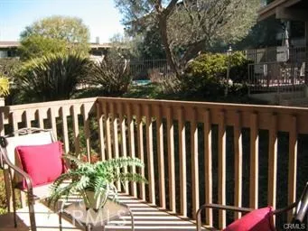 a view of a wooden fence