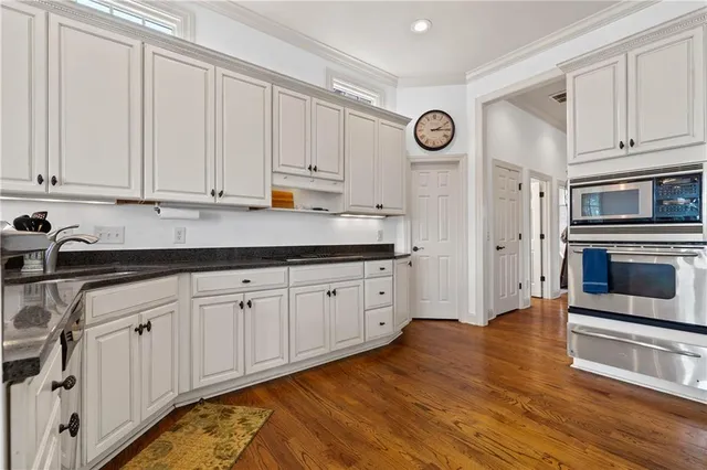 a view of wooden floor