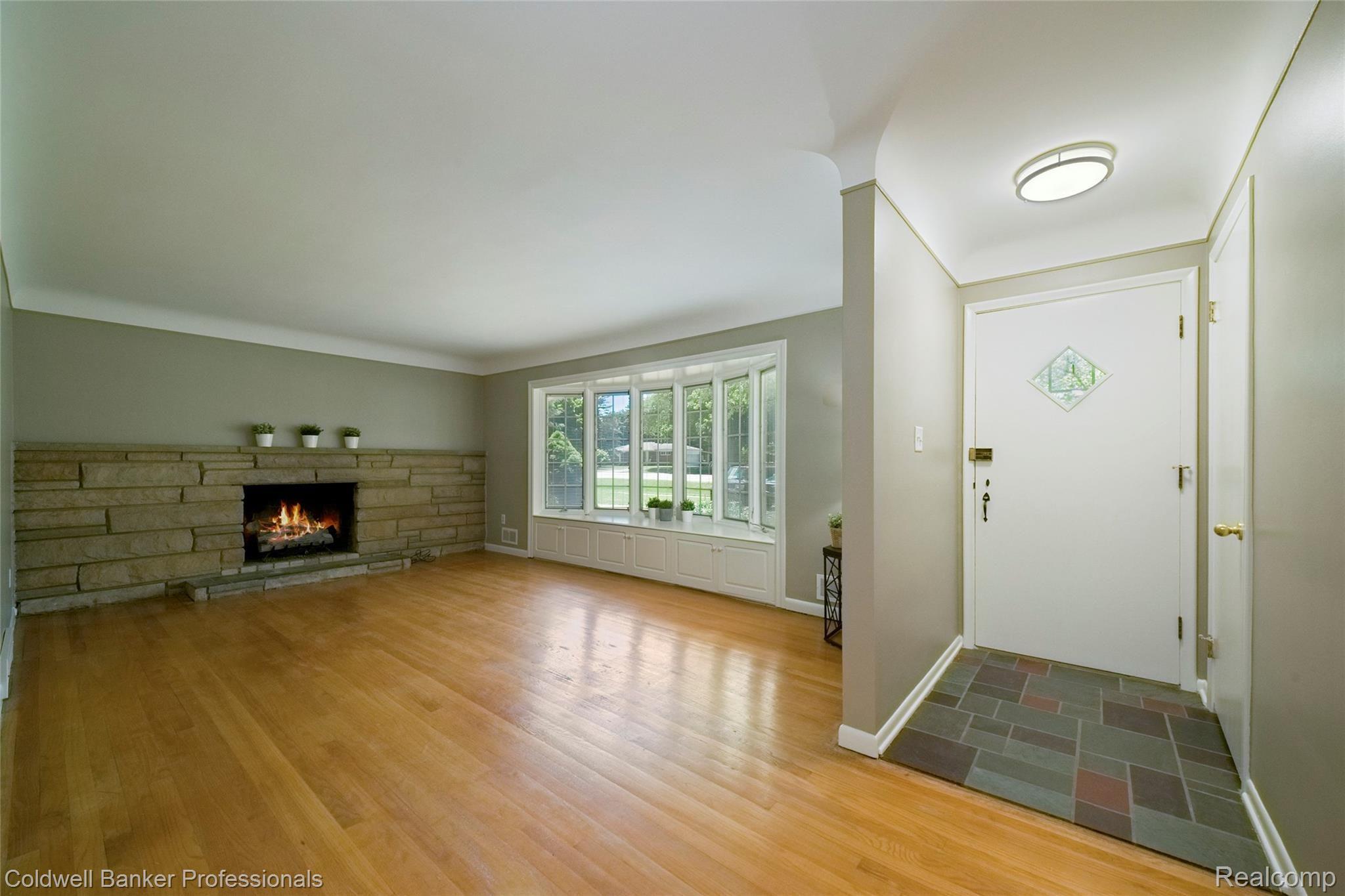 Welcoming Foyer and Living Room