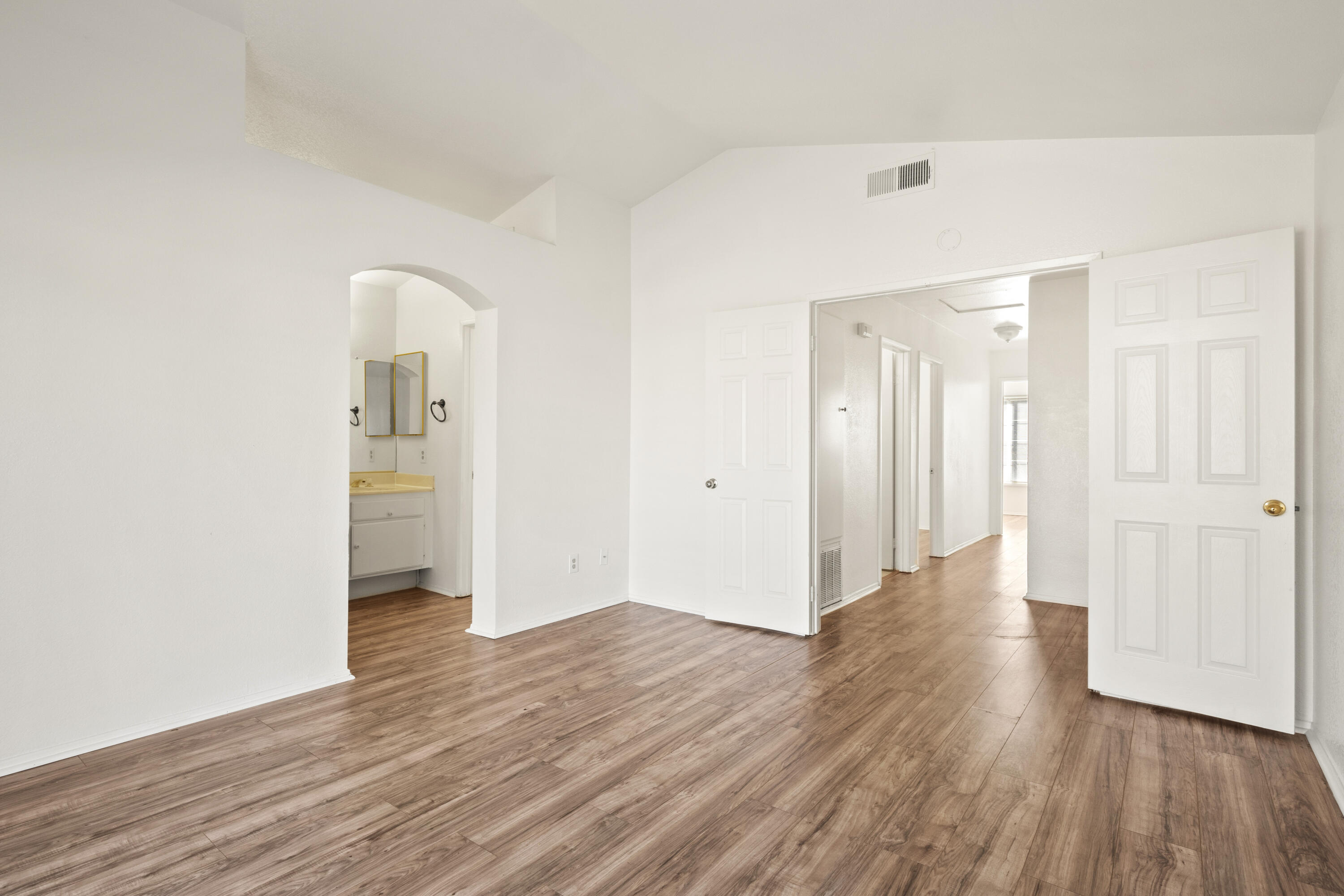 1551 Coventry Place Palmdale, CA 93551 - Photo 11 of 12 a view of hallway with wooden floor