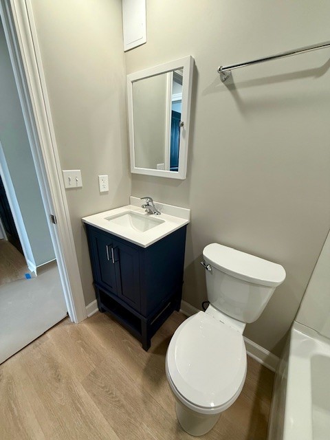29837 Highway 50, Unit 24 Peotone, IL 60468 - Photo 7 of 13 a bathroom with a toilet sink and mirror