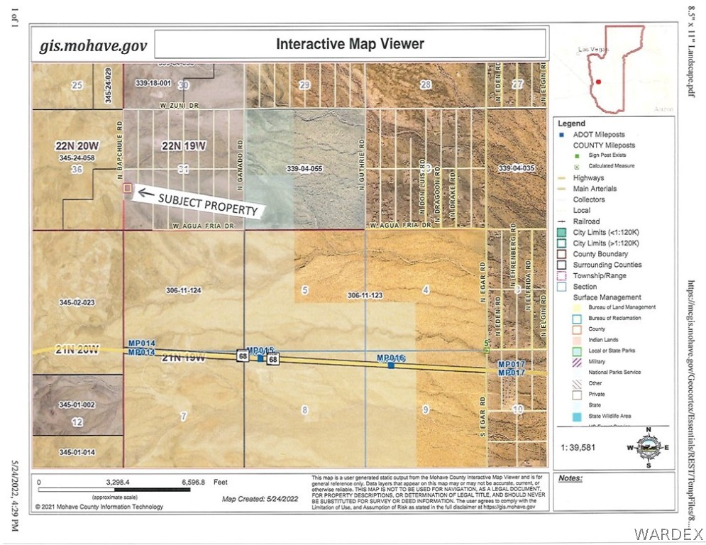 0 North Bapchule Road Golden Valley, AZ 86413 - Photo 1 of 2 Gallery Image 1