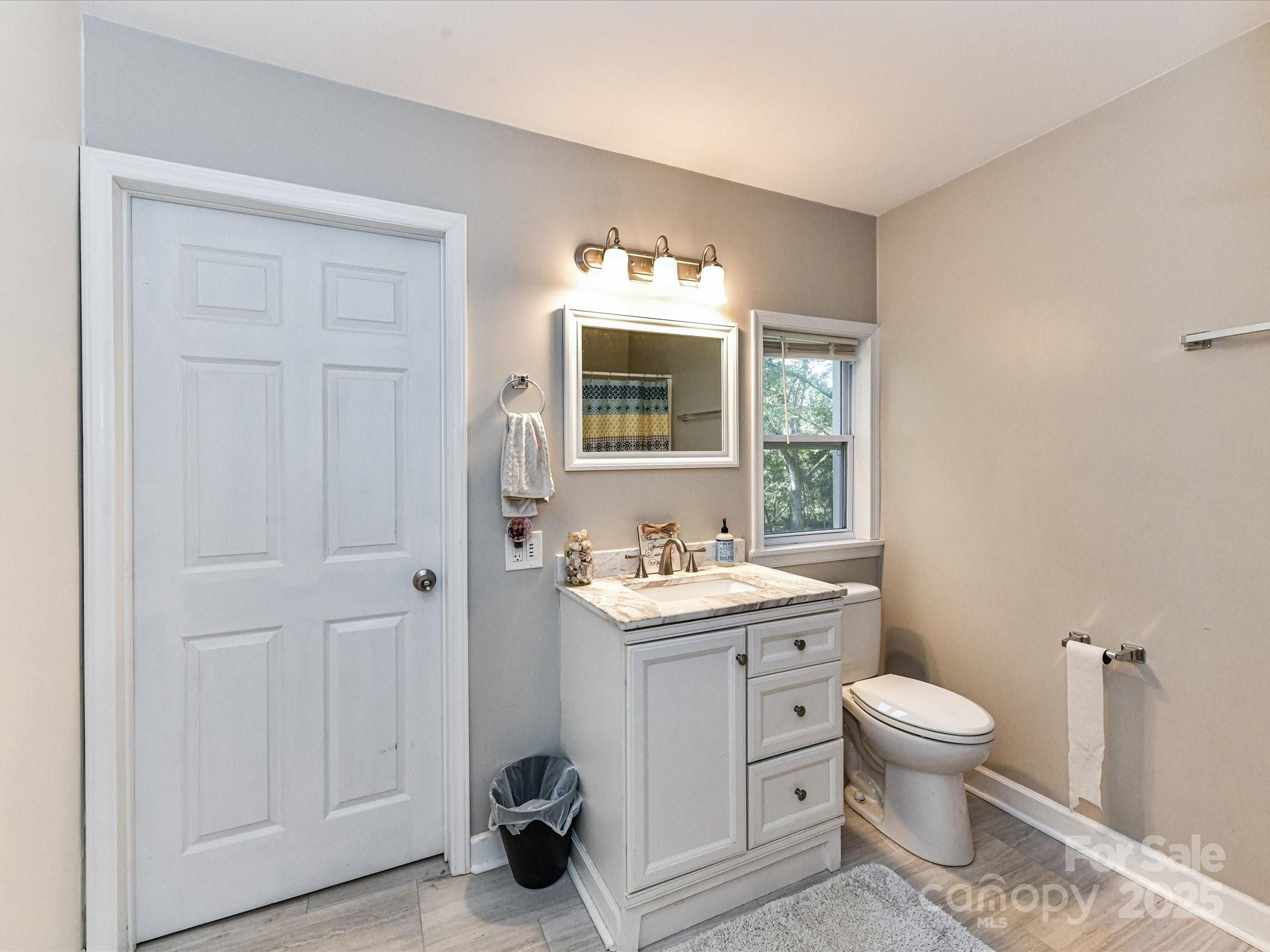 1620 Blueberry Street Mount Pleasant, NC 28124 - Photo 22 of 31 a bathroom with a toilet sink and mirror