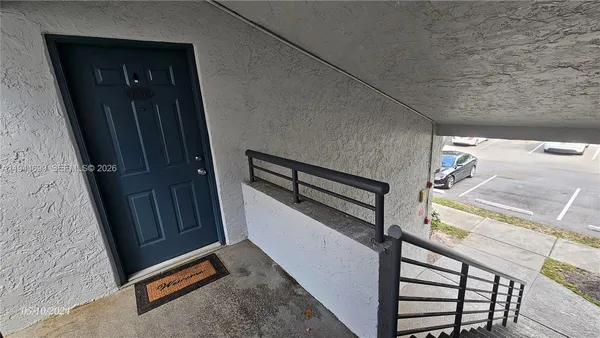 a view of a staircase