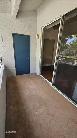 a view of front door