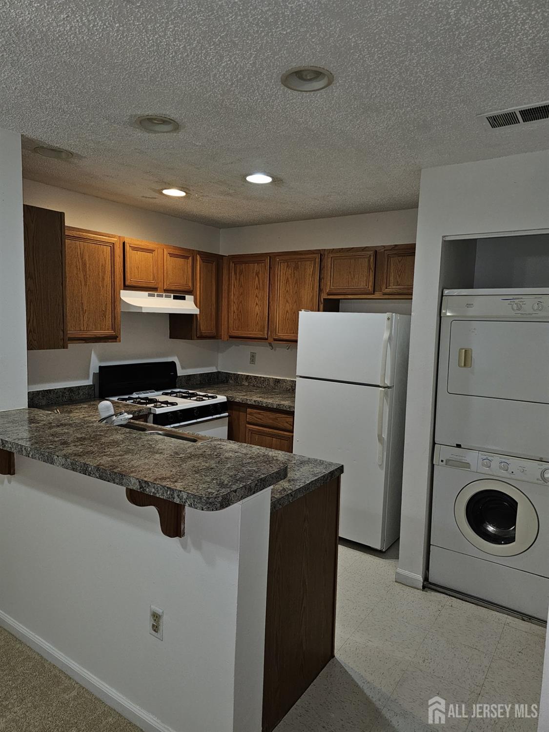414 Edpas Road New Brunswick, NJ 08901 - Photo 6 of 11 a kitchen with a refrigerator sink stove and microwave