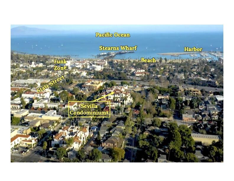 401 Chapala Street, Unit 312 Santa Barbara, CA 93101 - Photo 2 of 14 1 block to State St, 5 blocks to beach