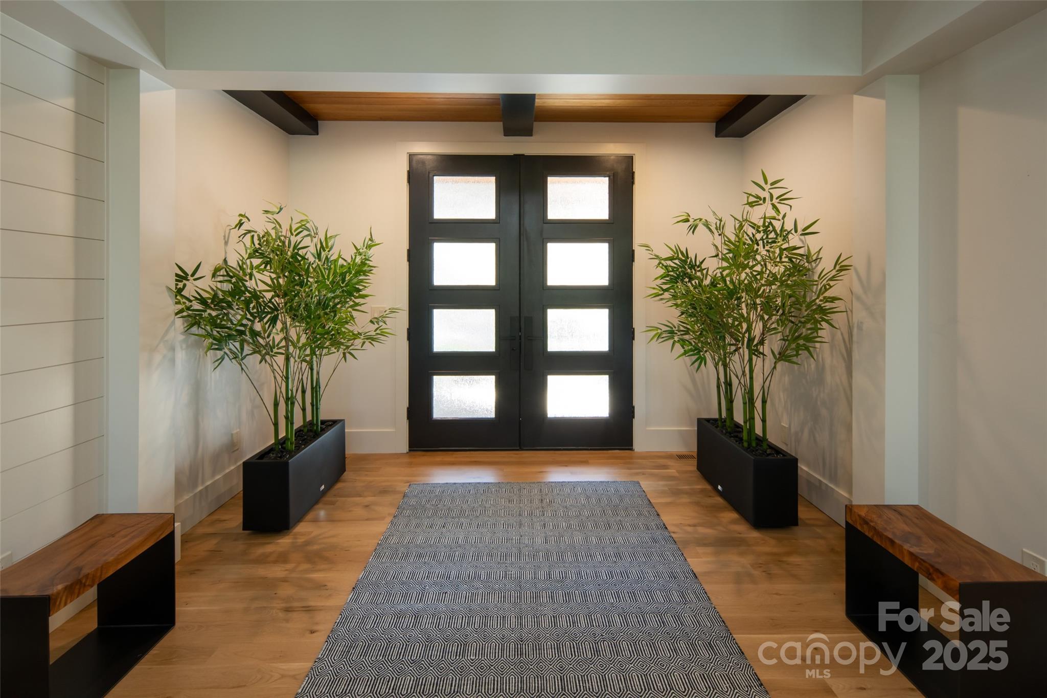 42 Spring Cove Road Asheville, NC 28804 - Photo 10 of 43 a living room with furniture and a potted plant