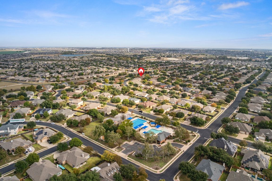 2361 Pearson Way Round Rock, TX 78665 - Photo 31 of 32 an aerial view of multiple house