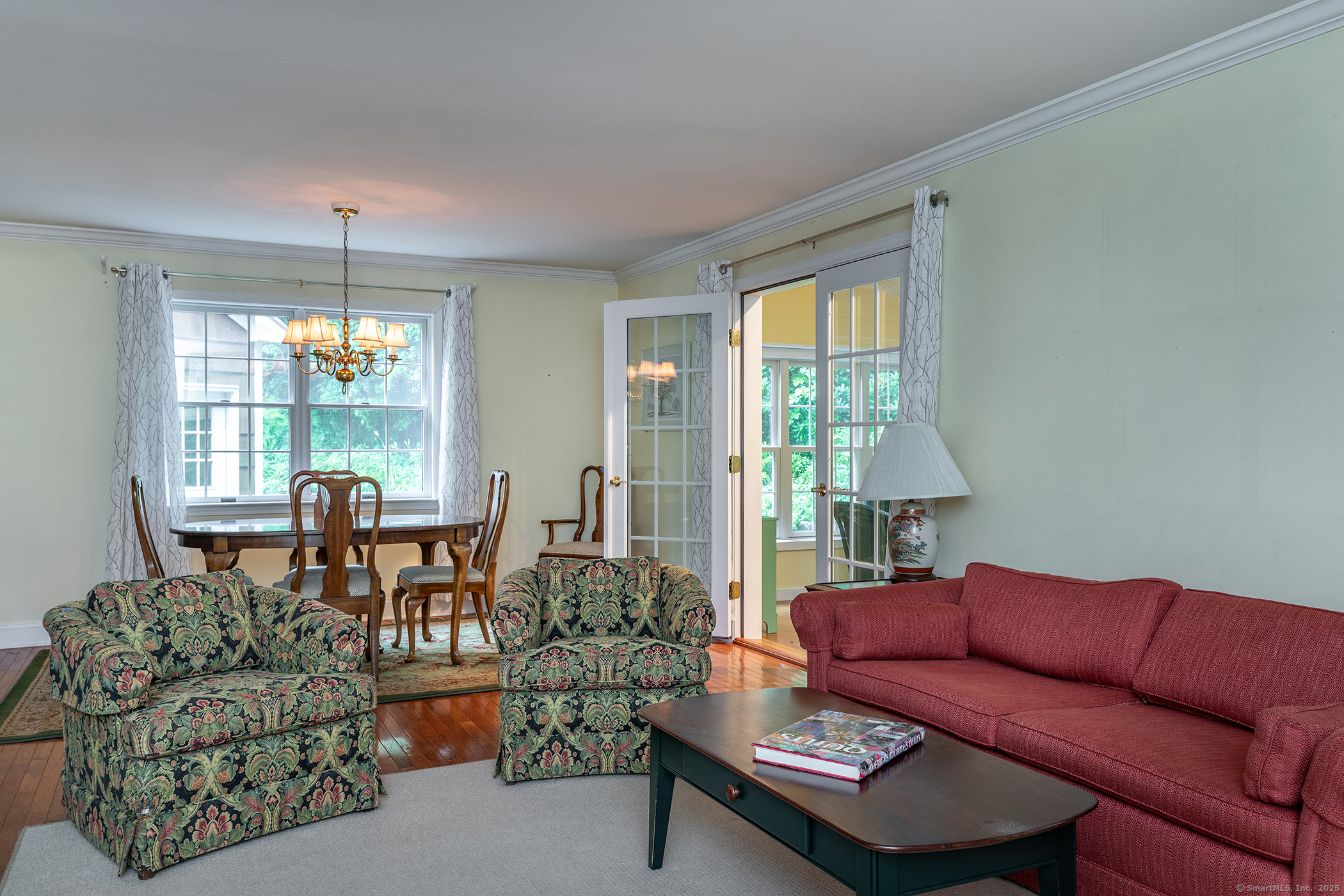 132 South Kent Road Kent, CT 06757 - Photo 12 of 26 a living room with furniture and a window
