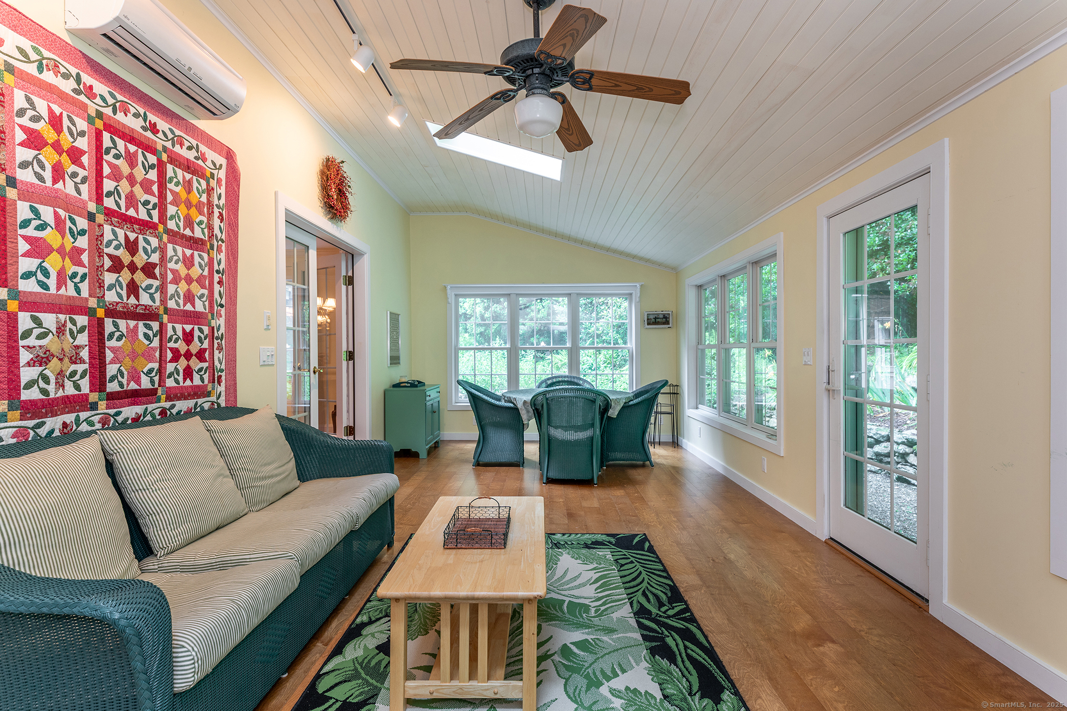 132 South Kent Road Kent, CT 06757 - Photo 15 of 26 a living room with furniture and a large window