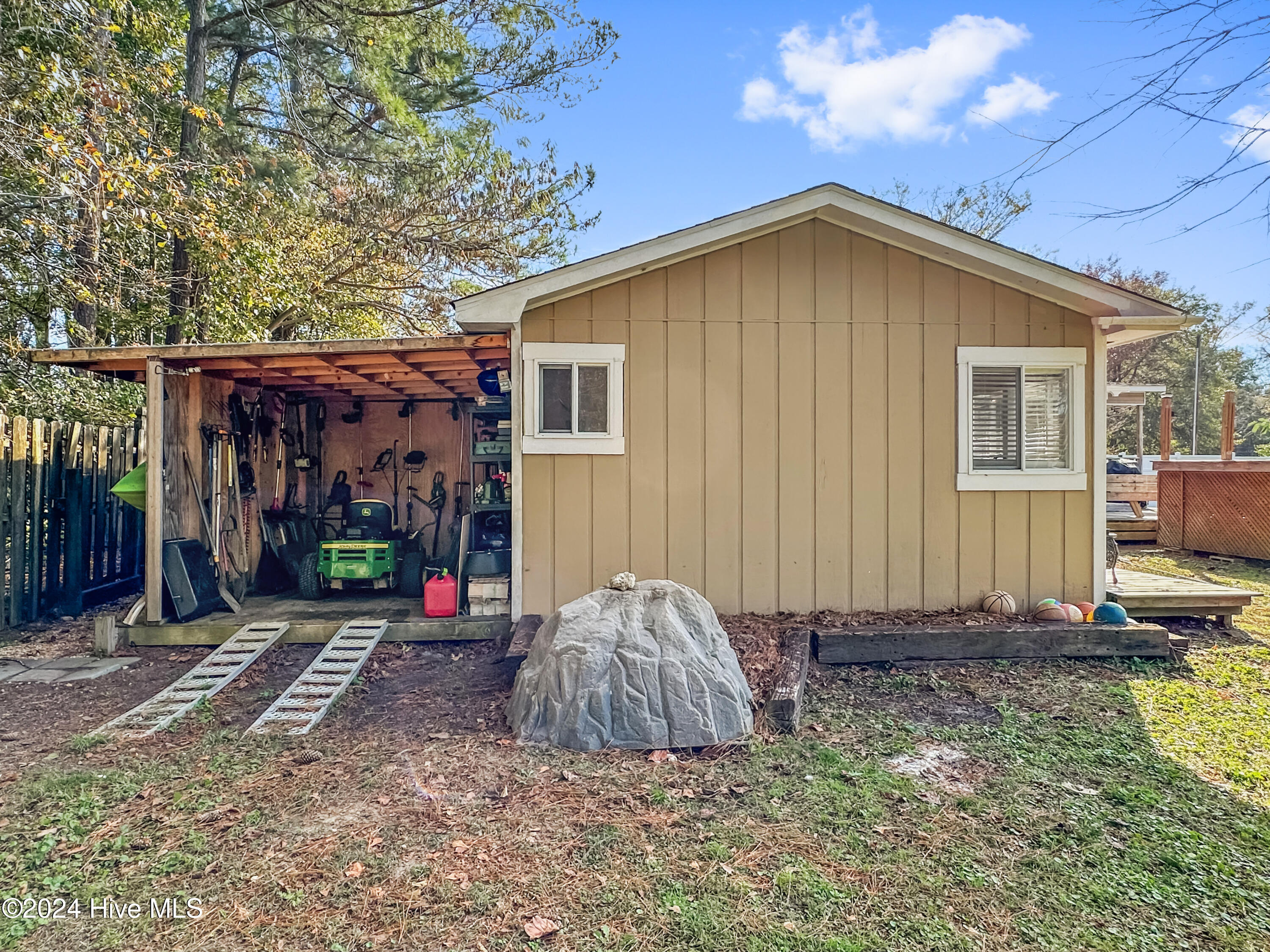 694 Haws Run Road Jacksonville, NC 28540 - Photo 39 of 49 Open Shed Connected to Apartment