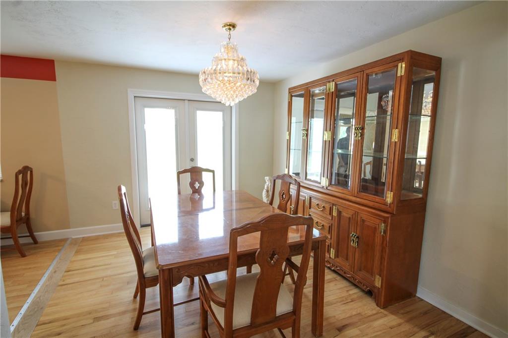 637 Greenlee Road Pittsburgh, PA 15227 - Photo 6 of 25 Dining room with built-in glass cabinet
