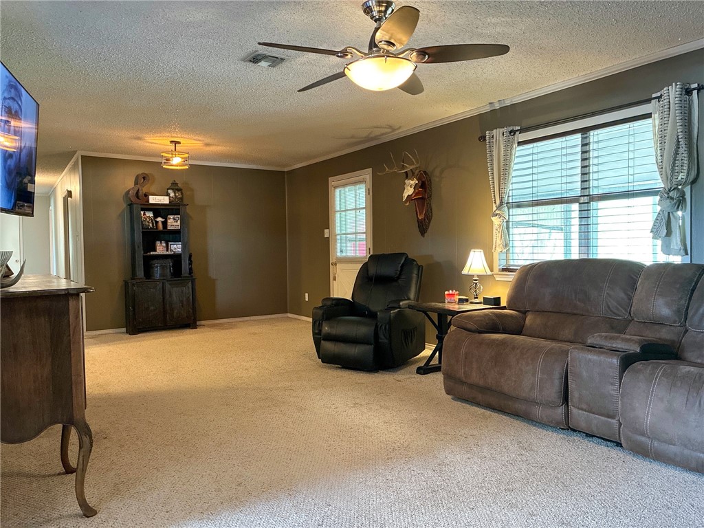 3010 North Interstate 37 Access Three Rivers, TX 78071 - Photo 18 of 29 a living room with furniture a ceiling fan and a window