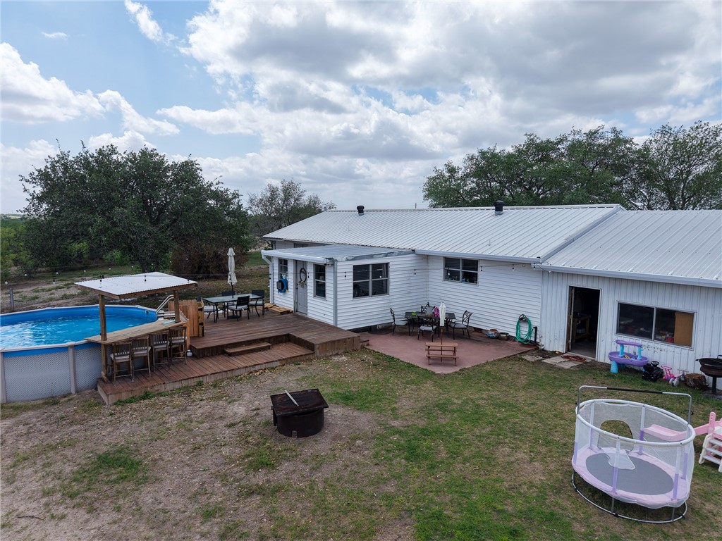 3010 North Interstate 37 Access Three Rivers, TX 78071 - Photo 5 of 29 a view of a house with swimming pool and sitting area