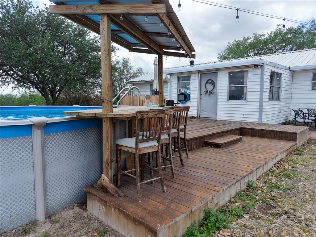 3010 North Interstate 37 Access Three Rivers, TX 78071 - Photo 6 of 29 a view of a dinning table and chairs in the patio