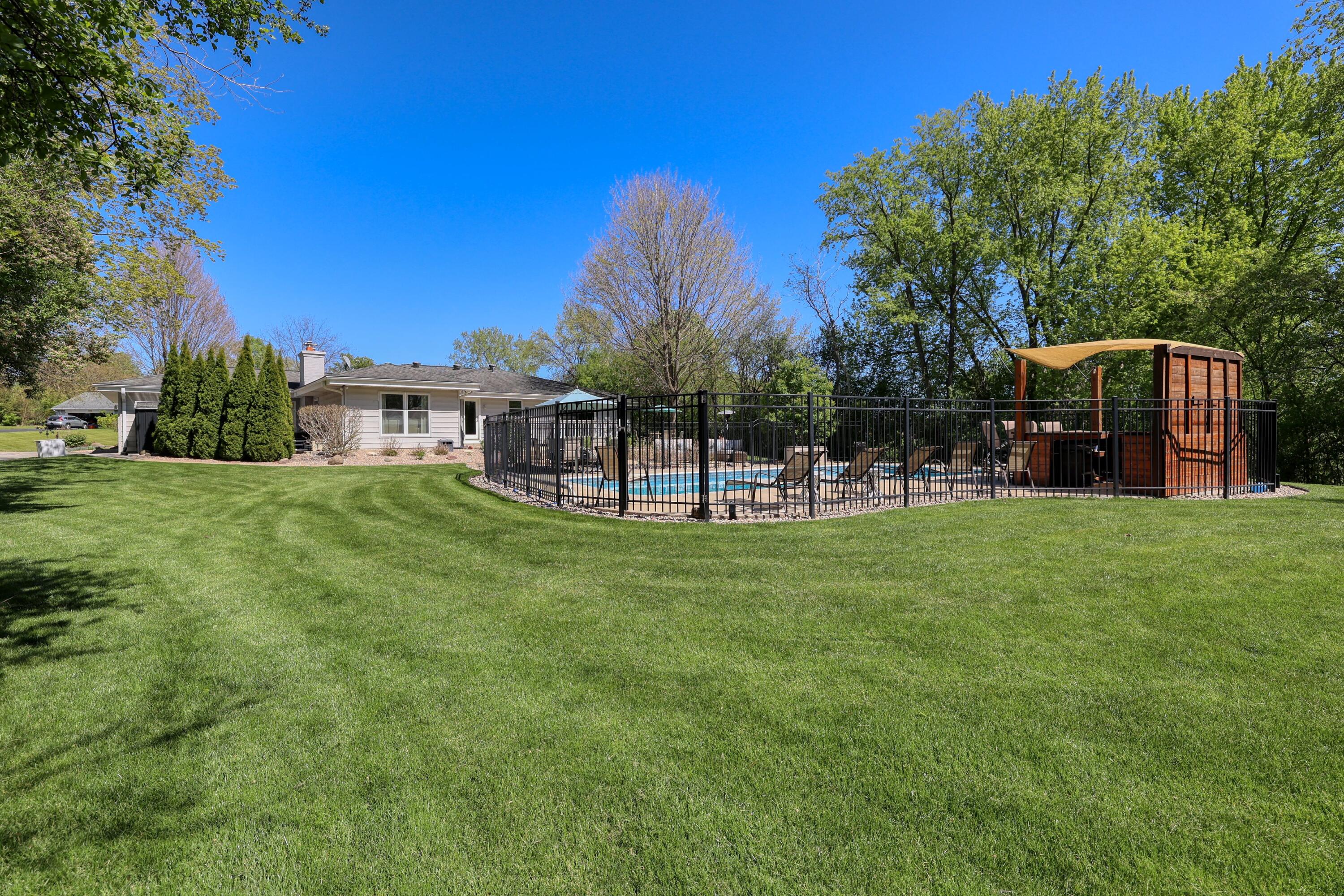 1135 South Ridgeway Road Brookfield, WI 53045 - Photo 8 of 63 Backyard Oasis